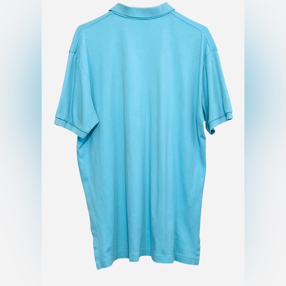 POLO by Ralph Lauren Men’s Classic Fit, Light Blue, Orange Pony Logo, Size Large - Picture 5 of 7